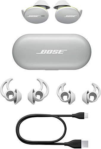 Bose Sport Earbuds - Auriculares realmente inalámbricos, Auriculares Bluetooth para entrenar y correr, Blanco (Glacier White)