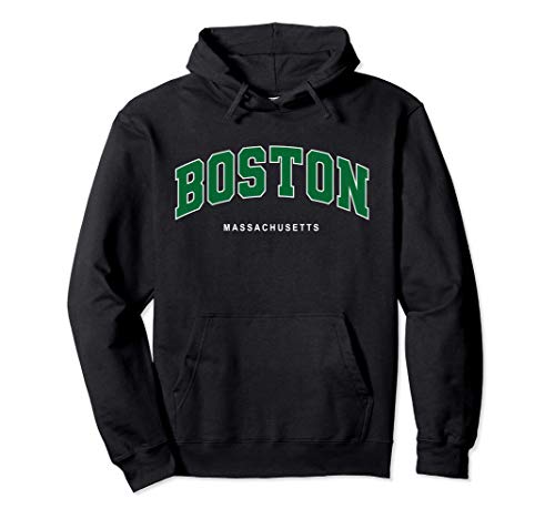 Boston Massachusetts USA College Style Sudadera con Capucha