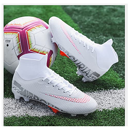 Botas de fútbol de caña Alta para niños Zapatillas de fútbol con Tacos Zapatillas de fútbol Transpirables Adolescentes
