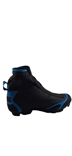 Botín Smart de Ciclismo, Bota para Ciclista - Color Negro y Azul - Talla 40