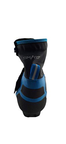 Botín Smart de Ciclismo, Bota para Ciclista - Color Negro y Azul - Talla 40