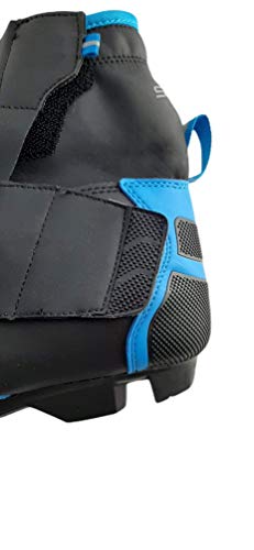 Botín Smart de Ciclismo, Bota para Ciclista - Color Negro y Azul - Talla 40