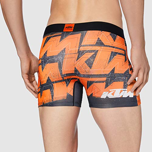 Boxer infantil KTM - microfibra (92% poliéster - 8% elastano) - multicolor