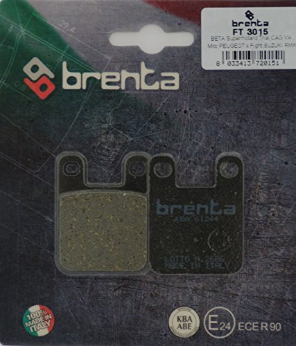 Brenta Pastillas freno organiche Moto para Alfer, Aprilia, Beta, Cipi, Derbi, Gas Gas