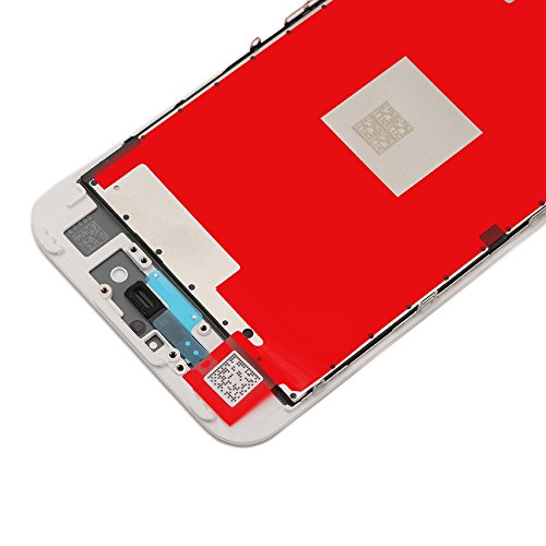 Brinonac Pantalla para iPhone 8, 4.7" Táctil LCD de Repuesto Ensamblaje de Marco Digitalizador con Herramienta de reparación y Protector de Pantalla (Blanco)