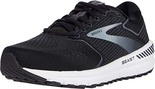 Brooks Beast '20, Zapatilla De Correr Hombre, Negro (Black/Ebony/Grey), 45 EU