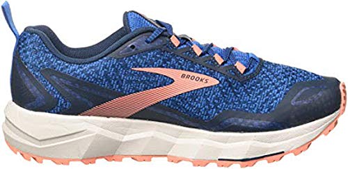 Brooks Divide, Zapatillas para Correr Mujer, Azul Flor del Desierto Gris, 35.5 EU