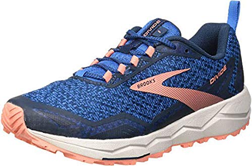 Brooks Divide, Zapatillas para Correr Mujer, Azul Flor del Desierto Gris, 35.5 EU