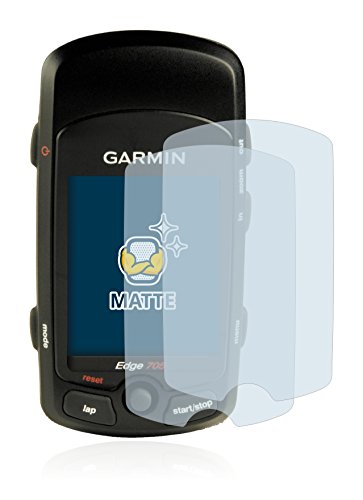 BROTECT Protector Pantalla Anti-Reflejos Compatible con Garmin Edge 705 (2 Unidades) Película Mate Anti-Huellas