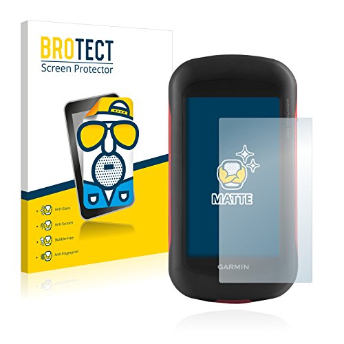 BROTECT Protector Pantalla Anti-Reflejos Compatible con Garmin Montana 680 (2 Unidades) Película Mate Anti-Huellas