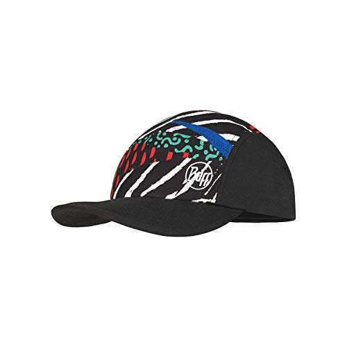 Buff Blockade Gorra 5 Panel Kids, Juventud Unisex, Negro, Talla Unica