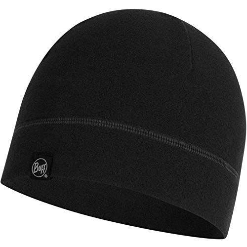 Buff Solid Gorro Polar, Unisex Adulto, Negro, Talla única