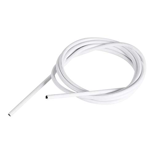 Cable de Cambio de Freno de Bicicleta, 2M Kit de Manguera de Caja de Cable de Cambio de Freno de Bicicleta Accesorio reemplazo para Bicicleta de Montaña MTB(4mm-Blanco)