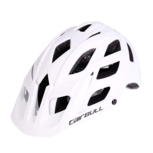 Cairbull Aerodinámica Casco de Bicicletta, Unisex Adulto, Ajustable 55-61 cm con Visera