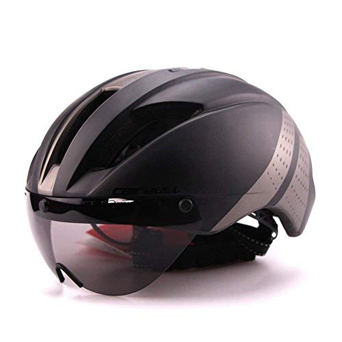 Cairbull MTB Ciclismo Casco Bicicleta Montaña para Adulto Hombre,con Visera CB-15