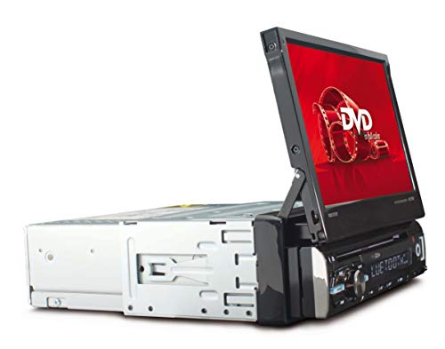 Caliber RDD571BT - Radio de coche, pantalla plegable de radio con DVD 4x75w USB, SD y Bluetooth