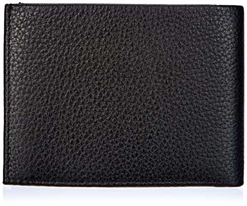 Calvin Klein Warmth Bifold 5CC W/Coin L, Accesorio de Viaje-Billetera Plegable Triple para Hombre, Schwarz, Talla única