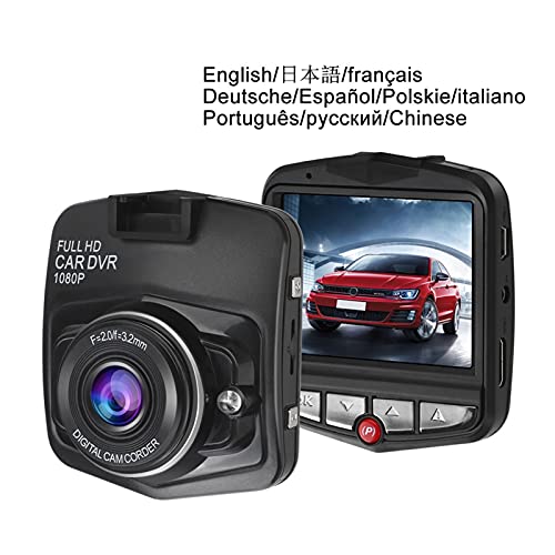 Cámaras de marcha atrás Completo HD 1080P Dash Cam Video Registrador de video Videocámara Recorder Grabación de la grabación Mini Coche DVR Cámara G-Sensor Night Vision Dashcam Electrónica para coche