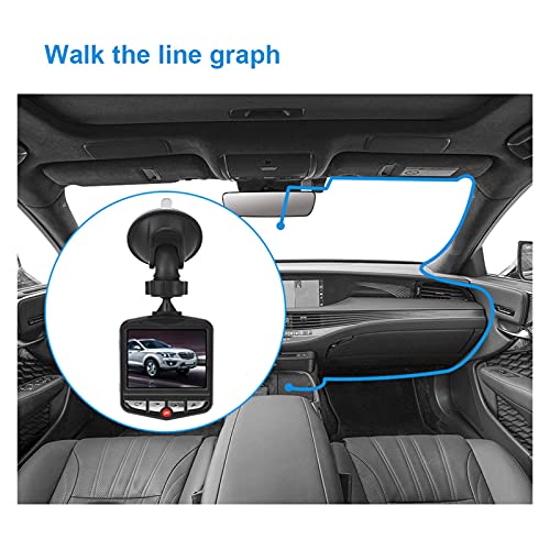 Cámaras de marcha atrás Completo HD 1080P Dash Cam Video Registrador de video Videocámara Recorder Grabación de la grabación Mini Coche DVR Cámara G-Sensor Night Vision Dashcam Electrónica para coche