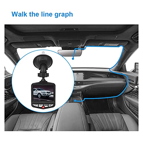 Cámaras de visión trasera Completo HD 1080P Dash Cam Video Registrador de video Videocámara Recorder Grabación de la grabación Mini Coche DVR Cámara G-Sensor Night Vision Dashcam Electrónica para vehí