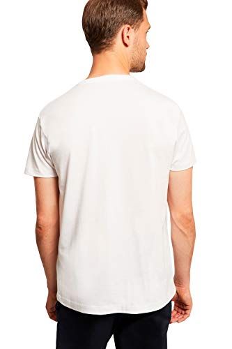 Camiseta Blanca de Manga Corta para Hombre - Diseño Original