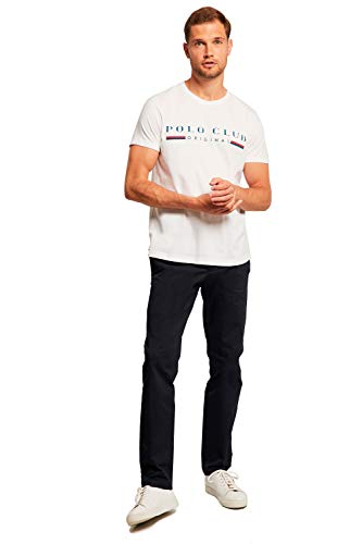 Camiseta Blanca de Manga Corta para Hombre - Diseño Original