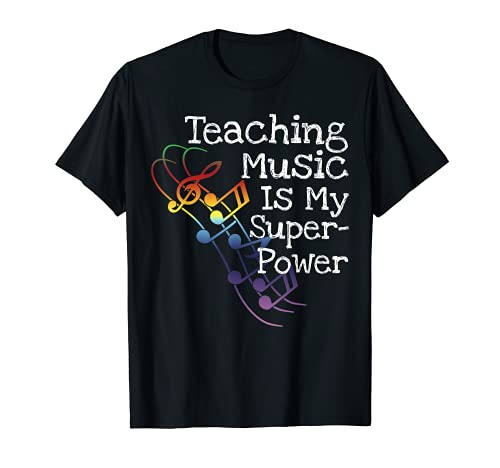 Camiseta de regalo para profesor de música Camiseta