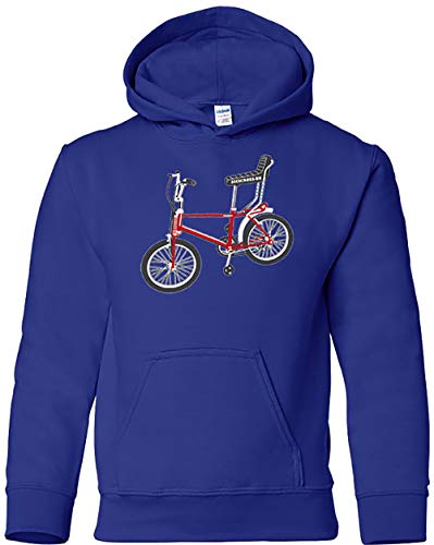Camisetas EGB Sudadera Bicicross Adulto/Niño ochenteras 80´s Retro (Azul, M)