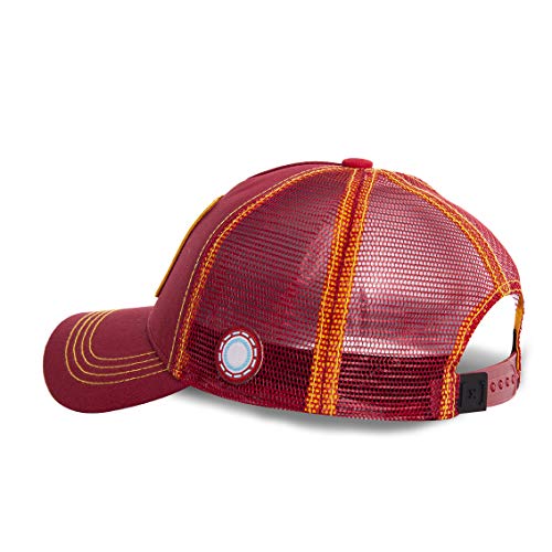 Capslab Iron Man Trucker Cap Marvel Collab Red - One-Size