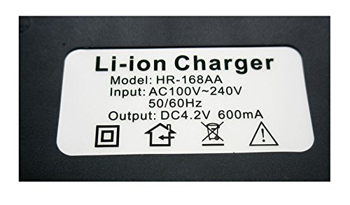 Cargador de Pilas Baterias Recargables 3.6 3.7V Li Ion Li-Ion BRC LC 18650 2538