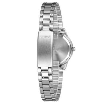 Casio Reloj Analógico para Mujer de Cuarzo con Correa en Acero Inoxidable LTP-1129PA-7BEF