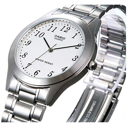 Casio Reloj Analógico para Mujer de Cuarzo con Correa en Acero Inoxidable LTP-1129PA-7BEF