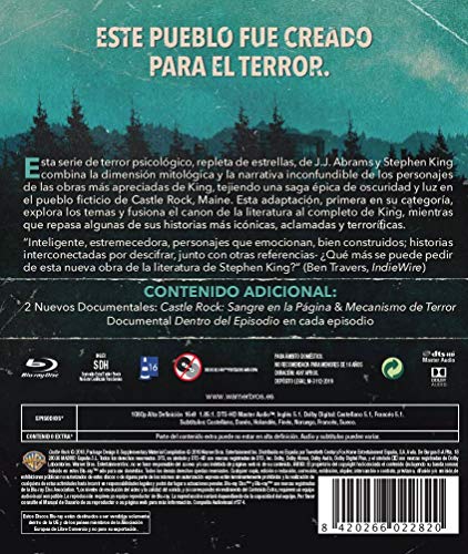 Castle Rock Temporada 1 Blu-Ray [Blu-ray]