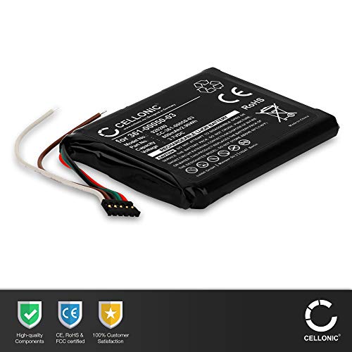 CELLONIC® Batería de Repuesto 361-00050-03,361-00050-10 Compatible con Garmin Edge 510, 800mAh Accu GPS Pila sustitución Battery