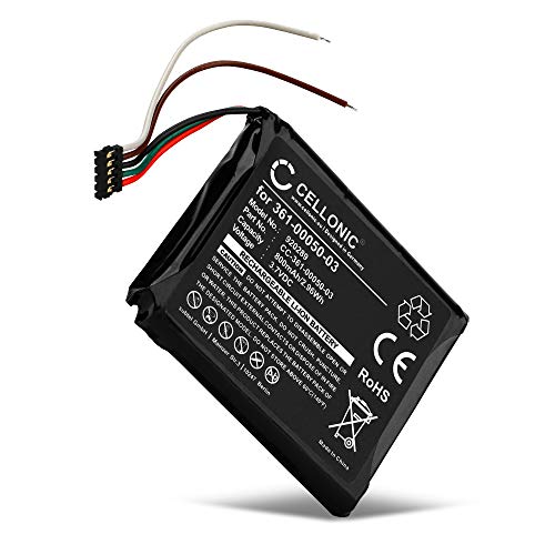 CELLONIC® Batería de Repuesto 361-00050-03,361-00050-10 Compatible con Garmin Edge 510, 800mAh Accu GPS Pila sustitución Battery