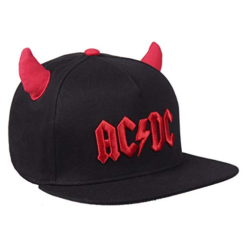 Cerdá 2200007144 Gorra 3D Licencia ACDC, Multicolor, Talla única Unisex Adulto