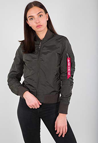 Chaqueta Mujer Alpha Industries mA de 1 TT, hombre, Rep.Grey, small