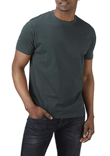 Charles Wilson Paquete 5 Camisetas Cuello Redondo Lisas (Small, Dark Essentials)