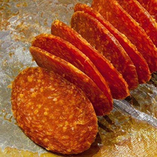 Chorizo Pamplona Troncal Alejandro - Sin Gluten Sin Lactosa - Peso 700 Aproximado Gramos - Producto 100% Natural