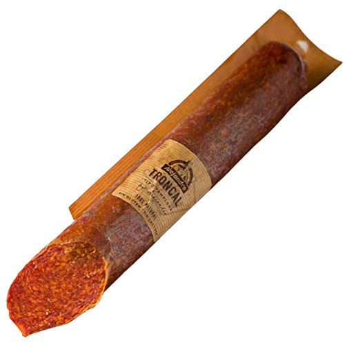 Chorizo Pamplona Troncal Alejandro - Sin Gluten Sin Lactosa - Peso 700 Aproximado Gramos - Producto 100% Natural