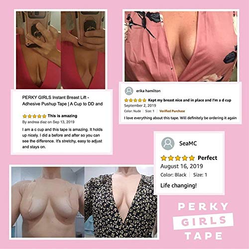 Cinta de sujetador de senos，1 rollo de cinta Boob la mujer abarca pezón empuja hacia arriba el cuerpo invisible pecho de la elevación de la cinta adhesiva Bras elevación del pecho pegatinas