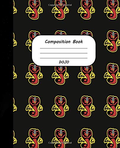 Cobra Kai Composition Book: notebook / journal Blank Lined Ruled 7.5x9.25 120 Pages