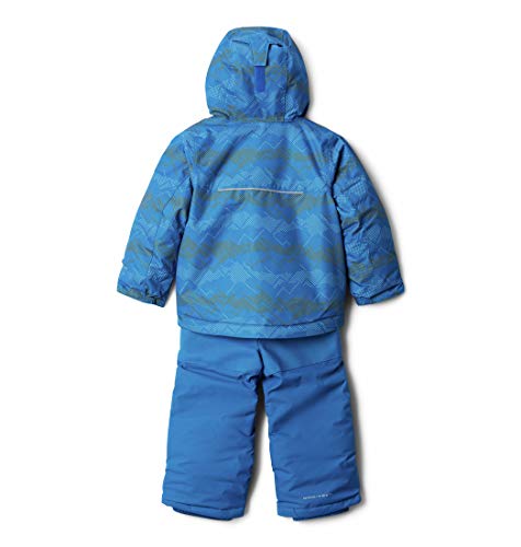 Columbia Buga Set Conjunto De Esquí, Unisex niños, Brt Indigo Dot Scape Print, Brt Indigo, XXS