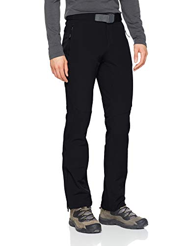 Columbia Hombre Pantalón, Passo Alto II Heat, Negro (Black), Talla: W44/L32