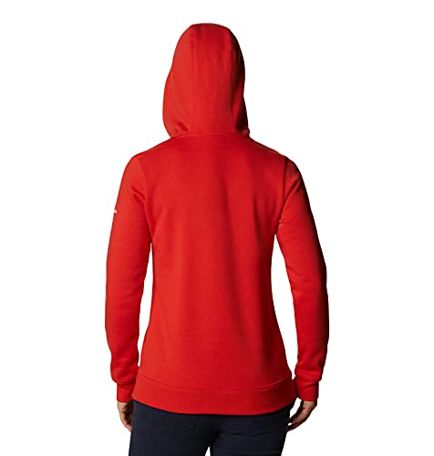 Columbia Hoodie Logo Sudadera, Naranja, XXL para Mujer