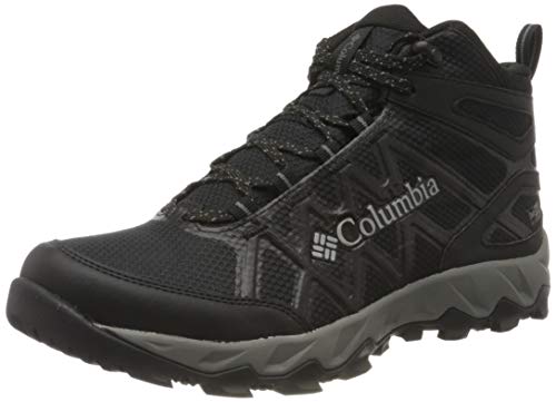 Columbia Peakfreak X2 Mid Outdry' Botas de senderismo para Hombre, Negro (Black, Dark Pewter), 48 EU