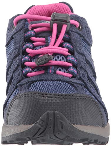 Columbia Redmond, Zapatillas Bajos Impermeables, Azul, Rosa (Bluebell, Pink Ice), 37 EU