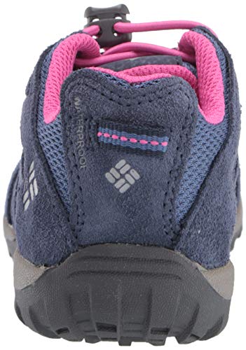 Columbia Redmond, Zapatillas Bajos Impermeables, Azul, Rosa (Bluebell, Pink Ice), 37 EU