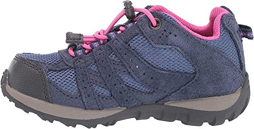 Columbia Redmond, Zapatillas Bajos Impermeables, Azul, Rosa (Bluebell, Pink Ice), 37 EU