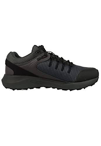 Columbia Trailstorm Waterproof, Zapatillas de Senderismo Hombre, Dark Grey, Bright Gold, 44.5 EU